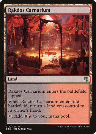 Rakdos Carnarium [Commander 2016] - Destination Retro