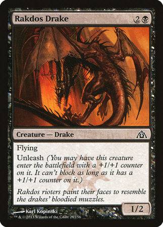 Rakdos Drake [Dragon's Maze] - Destination Retro