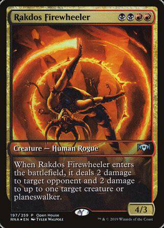 Rakdos Firewheeler [Ravnica Allegiance Promos] - Destination Retro