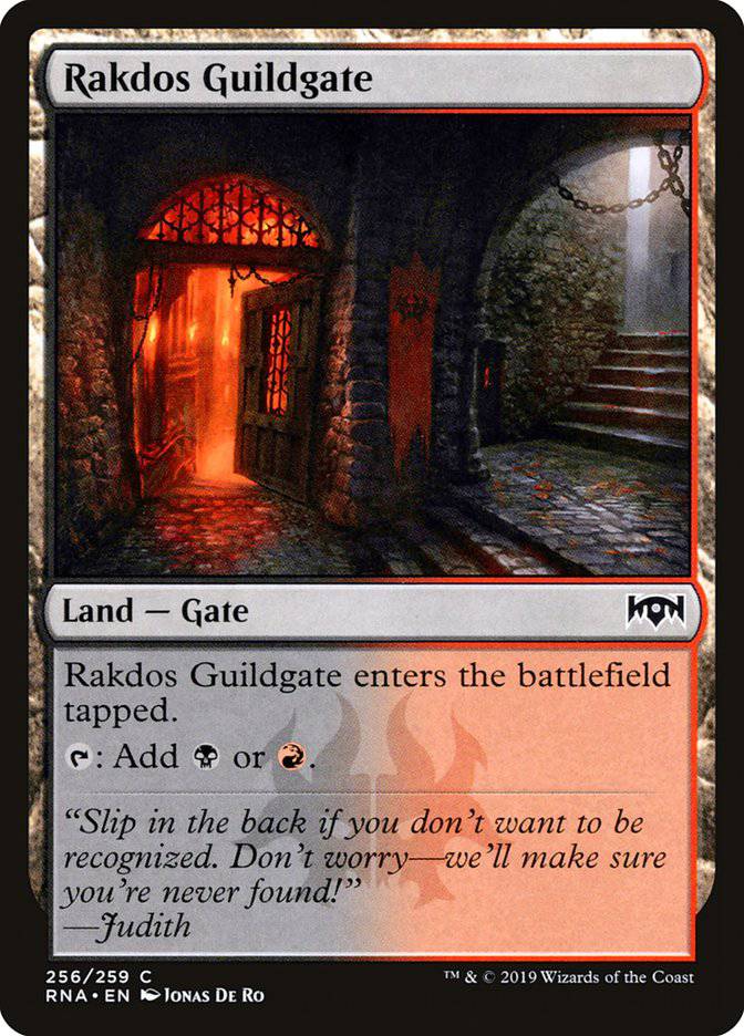 Rakdos Guildgate (256/259) [Ravnica Allegiance] - Destination Retro