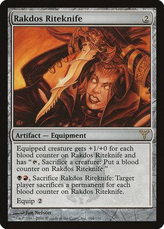 Rakdos Riteknife [Dissension] - Destination Retro