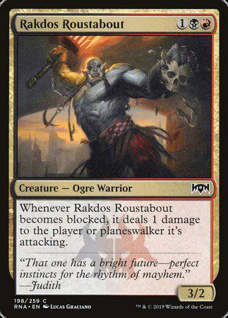 Rakdos Roustabout [Ravnica Allegiance] - Destination Retro