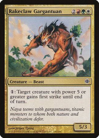 Rakeclaw Gargantuan [Shards of Alara] - Destination Retro