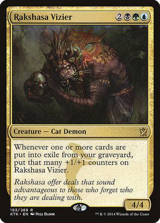Rakshasa Vizier [Khans of Tarkir] - Destination Retro