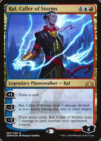 Ral, Caller of Storms [Guilds of Ravnica] - Destination Retro