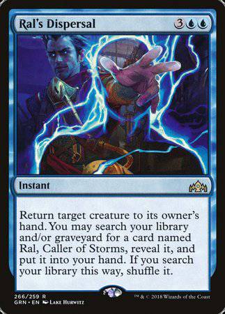 Ral's Dispersal [Guilds of Ravnica] - Destination Retro