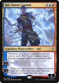 Ral, Storm Conduit [Promo Pack: Throne of Eldraine] - Destination Retro