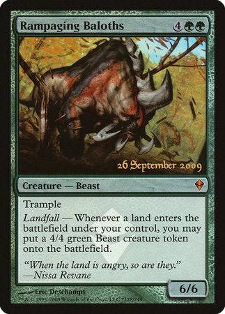 Rampaging Baloths [Zendikar Promos] - Destination Retro
