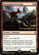 Rampaging Ferocidon [Ixalan Promos] - Destination Retro