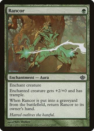 Rancor [Duel Decks: Garruk vs. Liliana] - Destination Retro