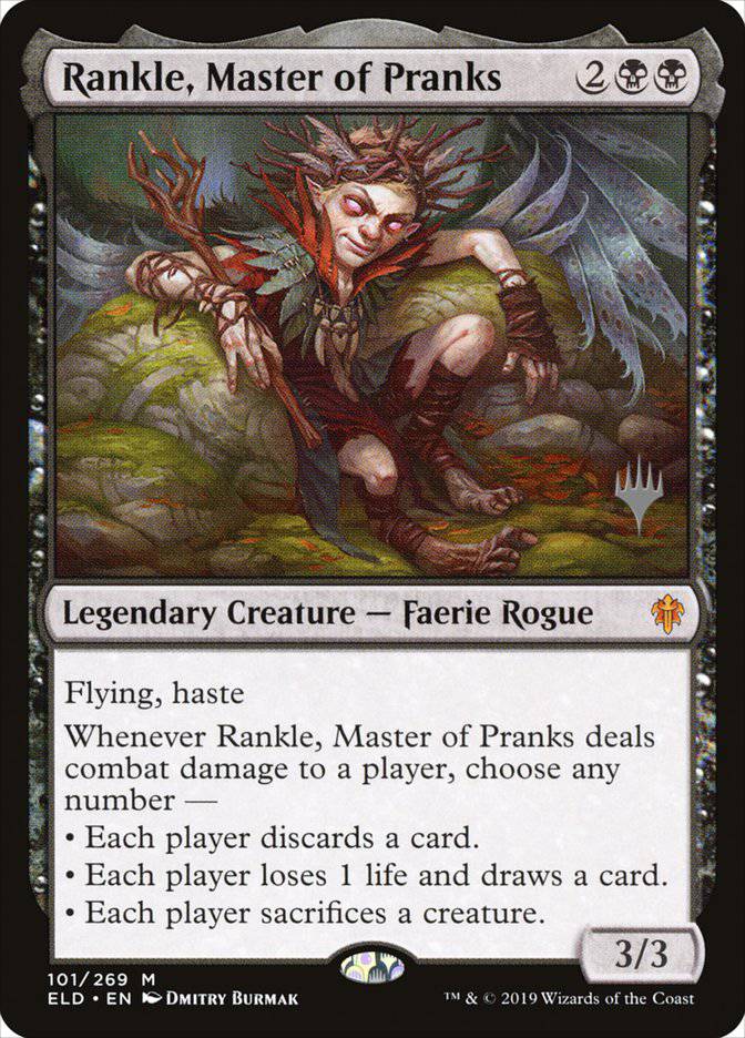Rankle, Master of Pranks (Promo Pack) [Throne of Eldraine Promos] - Destination Retro