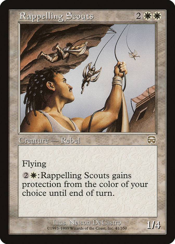 Rappelling Scouts [Mercadian Masques] - Destination Retro