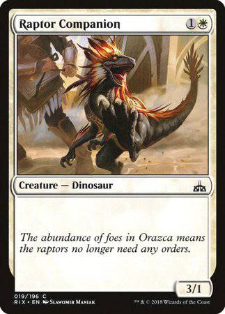 Raptor Companion [Rivals of Ixalan] - Destination Retro