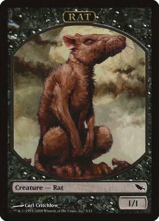 Rat Token [Shadowmoor Tokens] - Destination Retro