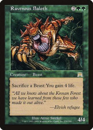 Ravenous Baloth [Onslaught] - Destination Retro