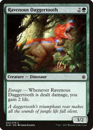 Ravenous Daggertooth [Ixalan] - Destination Retro