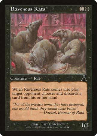 Ravenous Rats [Urza's Destiny] - Destination Retro