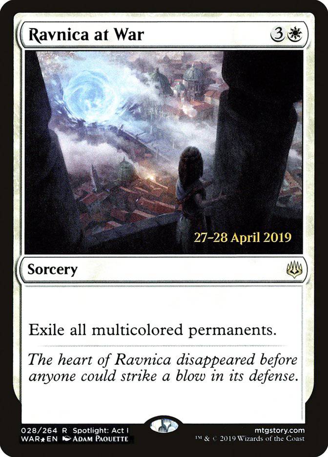 Ravnica at War  [War of the Spark Prerelease Promos] - Destination Retro