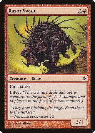Razor Swine [New Phyrexia] - Destination Retro