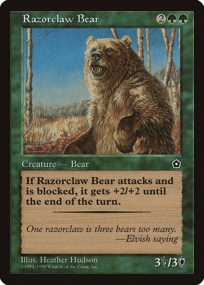 Razorclaw Bear [Portal Second Age] - Destination Retro