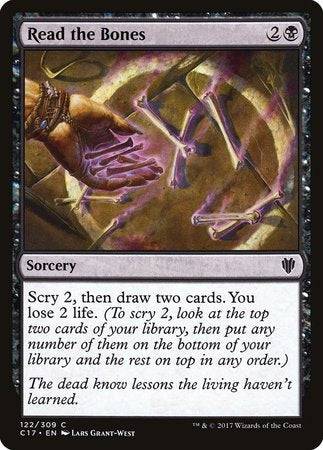 Read the Bones [Commander 2017] - Destination Retro