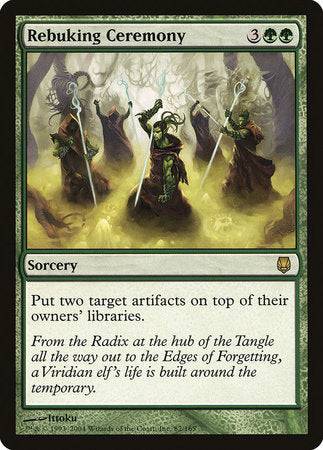 Rebuking Ceremony [Darksteel] - Destination Retro