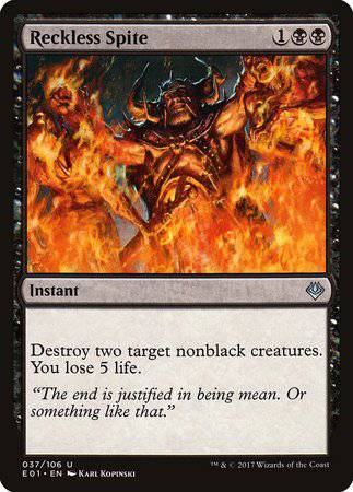 Reckless Spite [Archenemy: Nicol Bolas] - Destination Retro