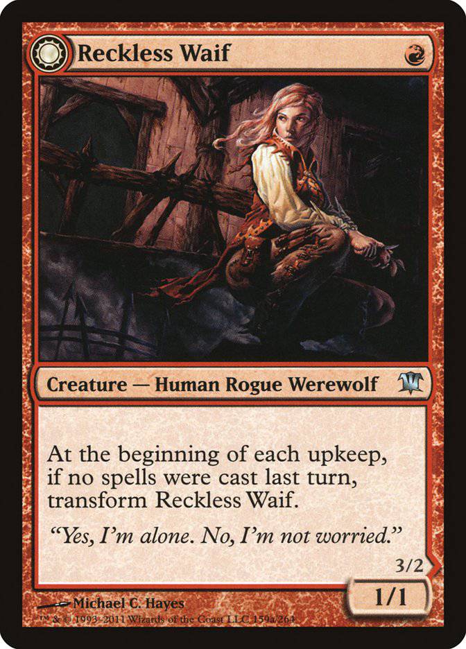 Reckless Waif // Merciless Predator [Innistrad] - Destination Retro