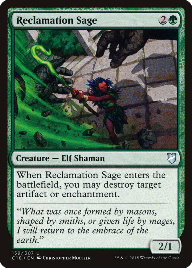 Reclamation Sage [Commander 2018] - Destination Retro