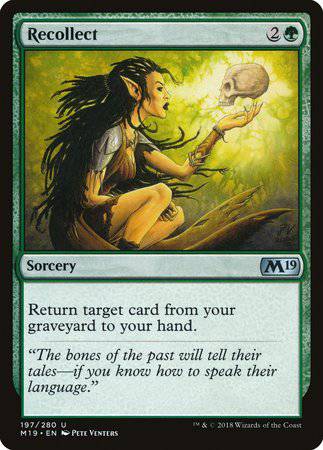 Recollect [Core Set 2019] - Destination Retro