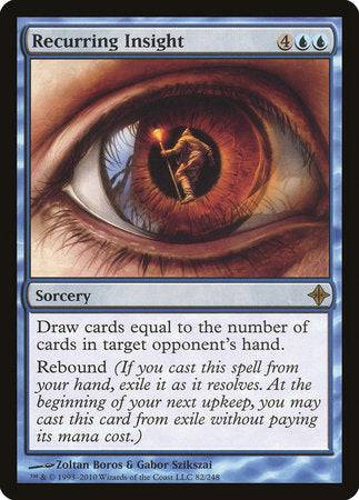 Recurring Insight [Rise of the Eldrazi] - Destination Retro