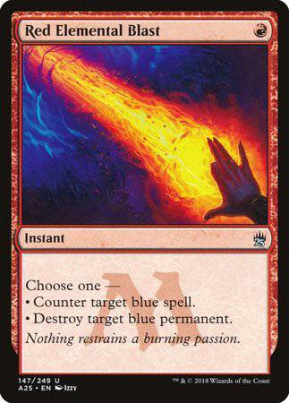 Red Elemental Blast [Masters 25] - Destination Retro