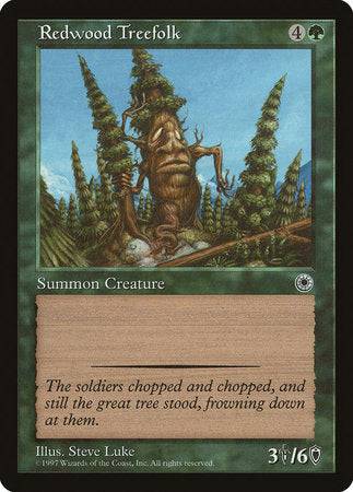 Redwood Treefolk [Portal] - Destination Retro