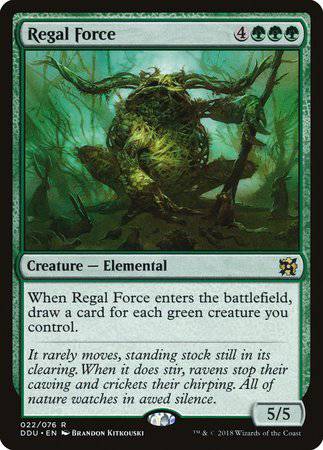 Regal Force [Duel Decks: Elves vs. Inventors] - Destination Retro