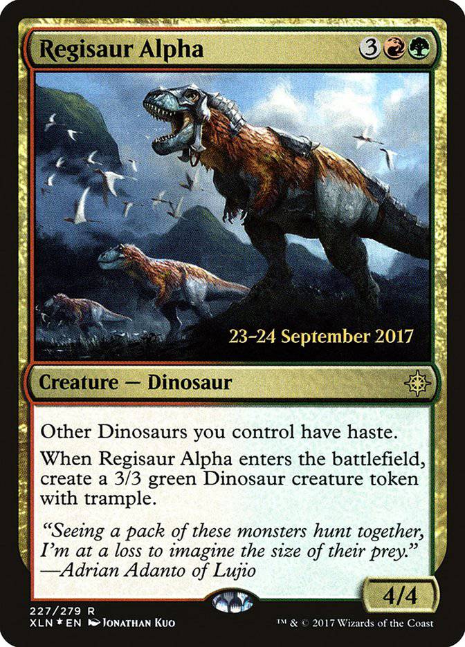Regisaur Alpha  [Ixalan Prerelease Promos] - Destination Retro
