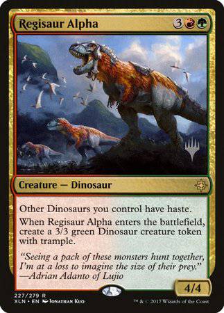 Regisaur Alpha [Ixalan Promos] - Destination Retro