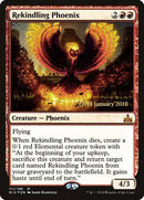Rekindling Phoenix [Rivals of Ixalan Promos] - Destination Retro