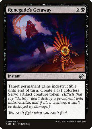 Renegade's Getaway [Aether Revolt] - Destination Retro