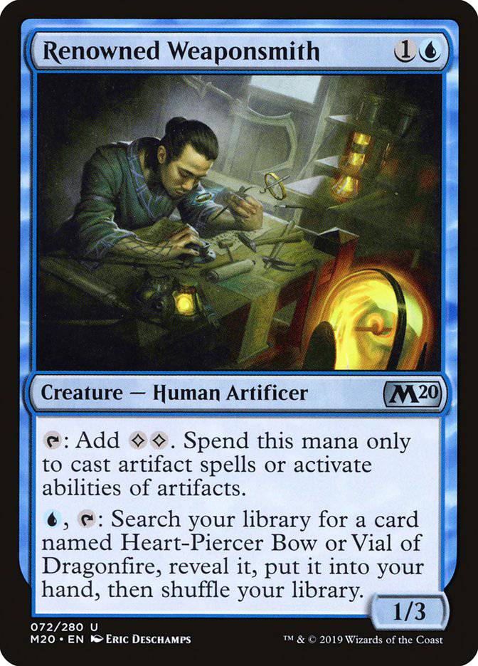 Renowned Weaponsmith [Core Set 2020] - Destination Retro