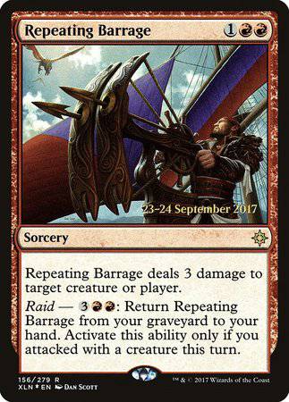 Repeating Barrage [Ixalan Promos] - Destination Retro