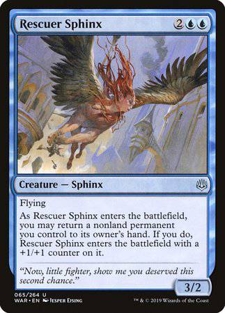 Rescuer Sphinx [War of the Spark] - Destination Retro