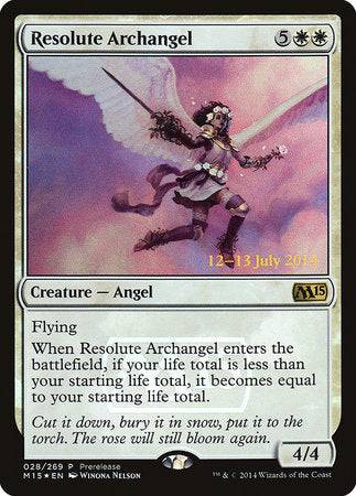Resolute Archangel [Magic 2015 Promos] - Destination Retro