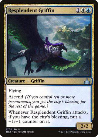 Resplendent Griffin [Rivals of Ixalan] - Destination Retro