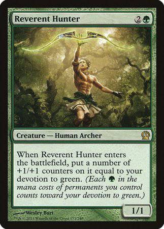 Reverent Hunter [Theros] - Destination Retro