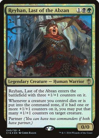 Reyhan, Last of the Abzan [Commander 2016] - Destination Retro
