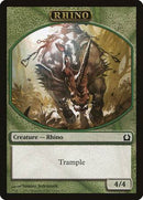 Rhino Token [Return to Ravnica Tokens] - Destination Retro