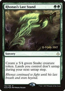 Rhonas's Last Stand [Hour of Devastation Promos] - Destination Retro