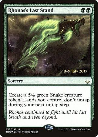 Rhonas's Last Stand [Hour of Devastation Promos] - Destination Retro