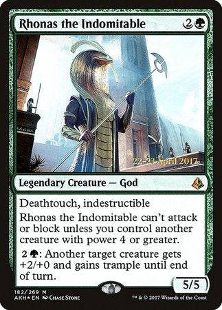 Rhonas the Indomitable [Amonkhet Promos] - Destination Retro