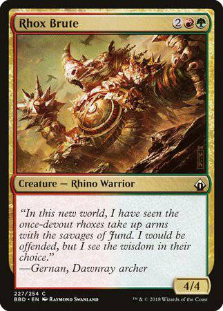 Rhox Brute [Battlebond] - Destination Retro
